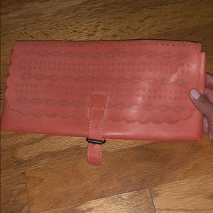 Coral Summer Clutch